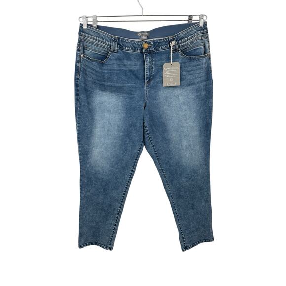 Democracy Jeans AB Technology ankle skimmer size 24W - Picture 1 of 6